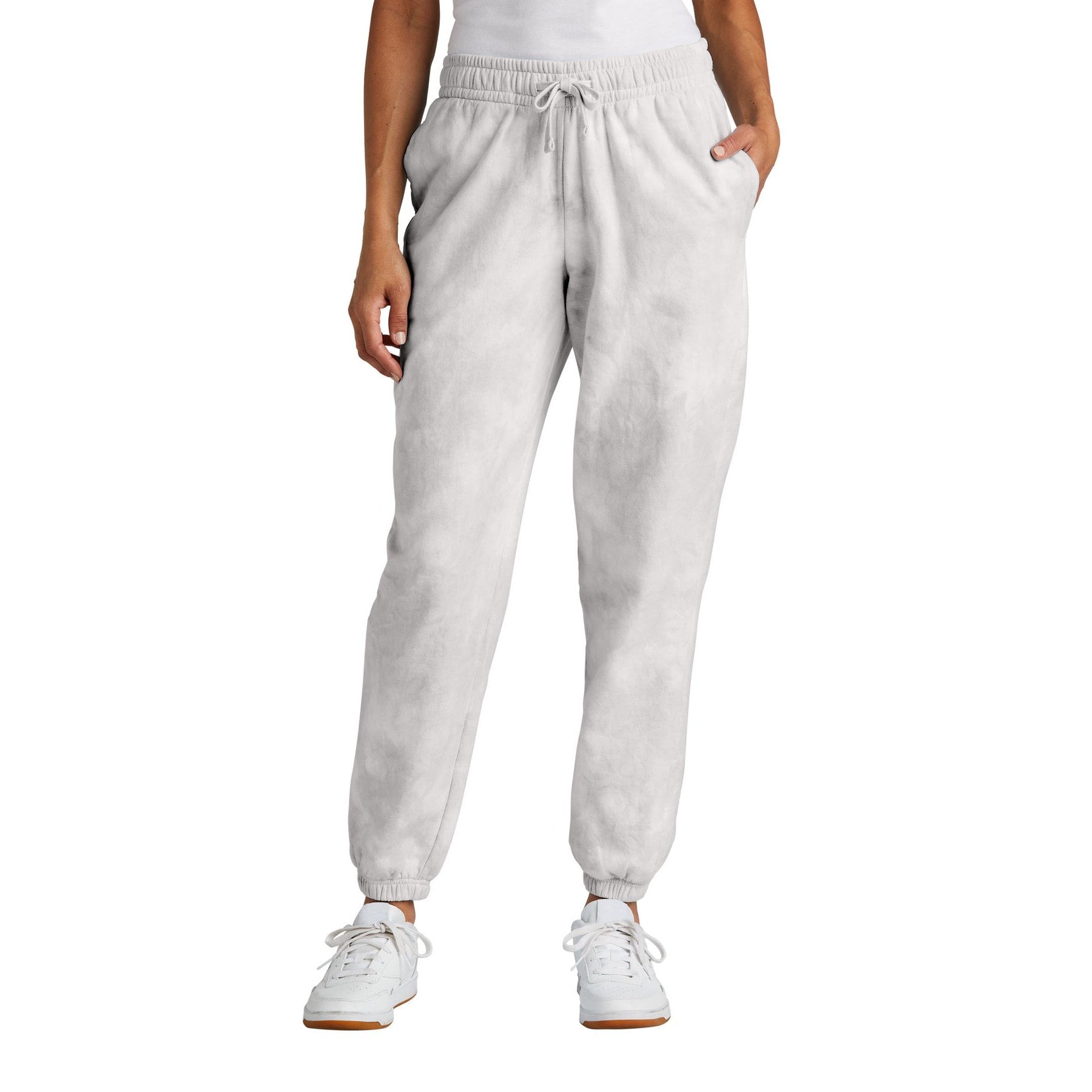 Port & Company-Port & Company® Women's Beach Wash® Cloud Tie-Dye Sweatpant LPC140P-MedTech-3